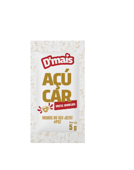 ACUCAR DMAIS SACHE CX 400X5G